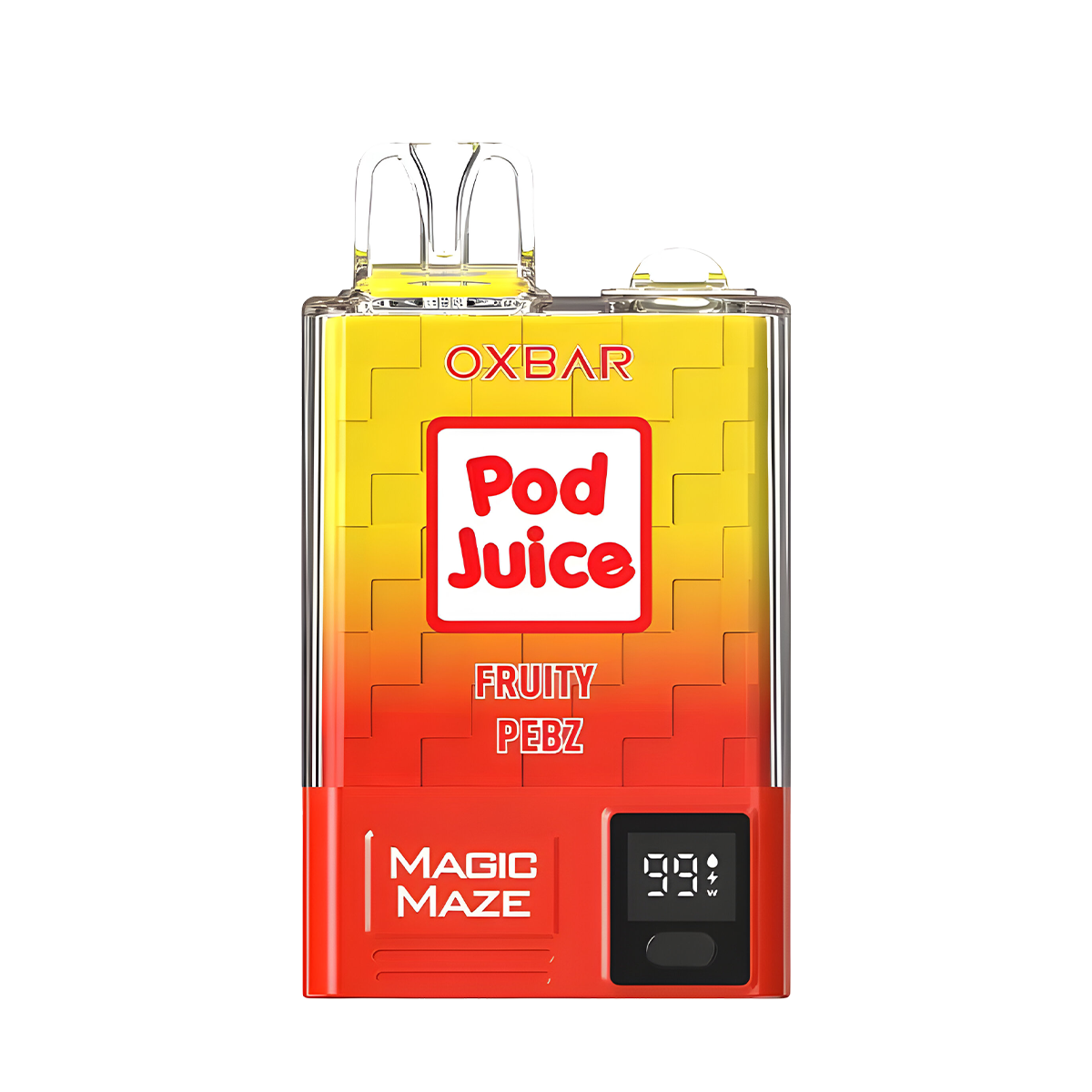 OXBAR x Pod Juice Magic Maze Pro Disposable Vape Fruity Pebz  
