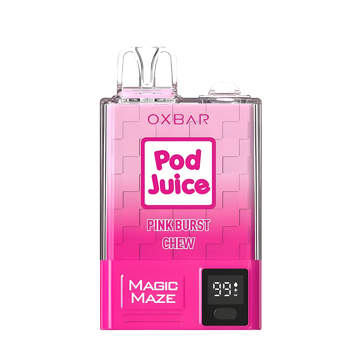 OXBAR x Pod Juice Magic Maze Pro Disposable Vape Pink Burst Chew  