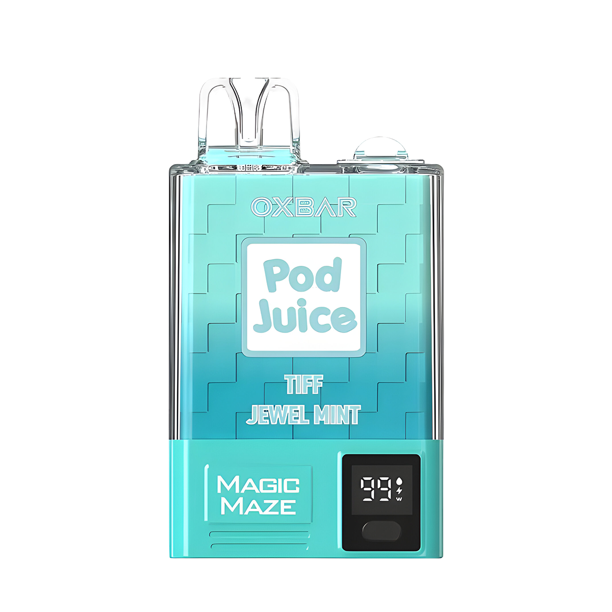 OXBAR x Pod Juice Magic Maze Pro Disposable Vape Tiff Jewel Mint  