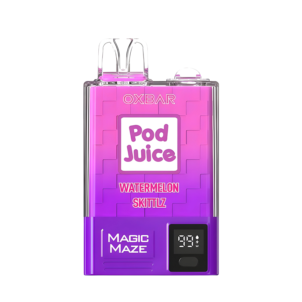 OXBAR x Pod Juice Magic Maze Pro Disposable Vape Watermelon Skittlz  