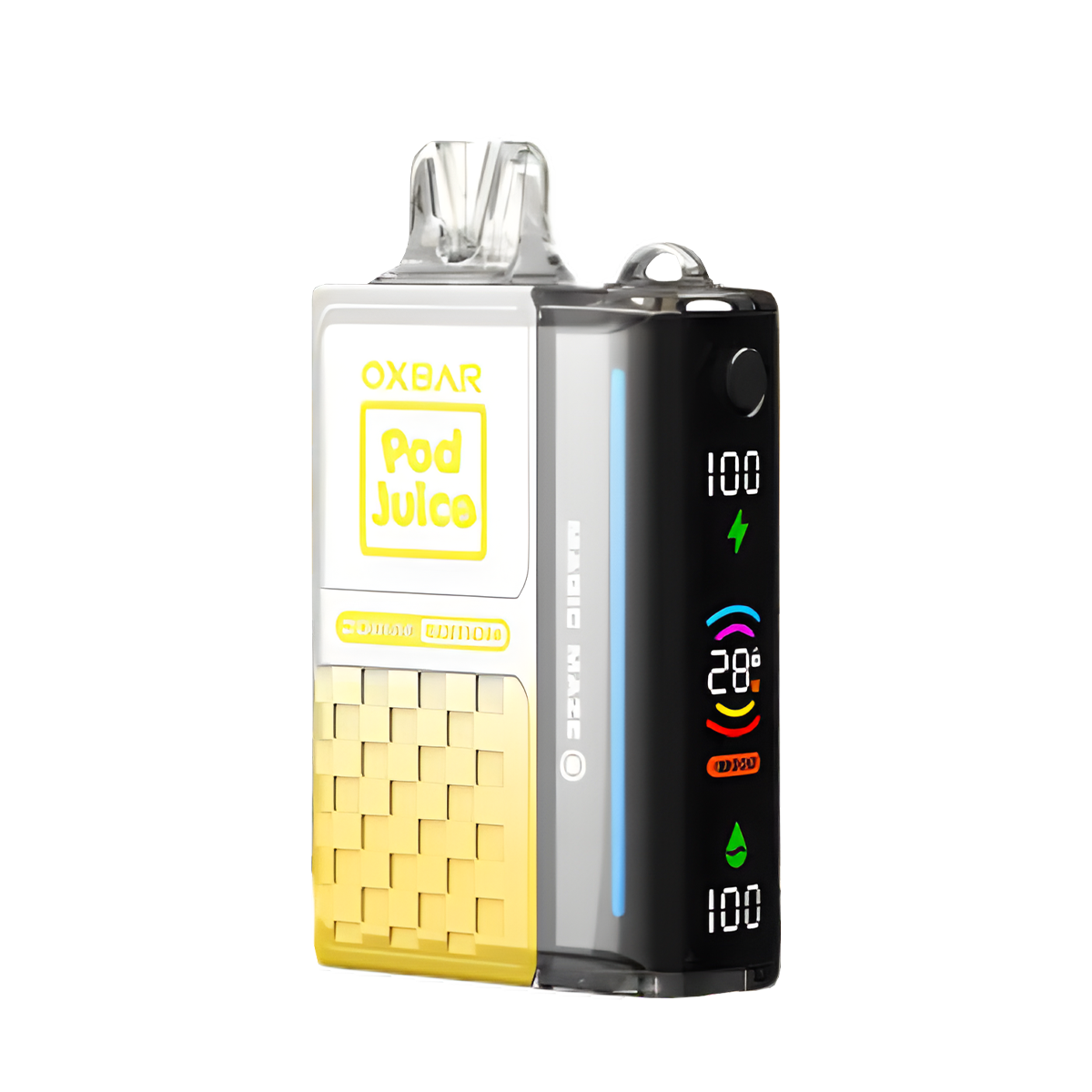 Oxbar x Pod Juice Magic Maze 2.0 30K Disposable Vape White Gummy Ice  
