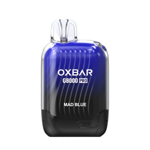 Oxebar G8000 Pro Disposable Vape Mad Blue  