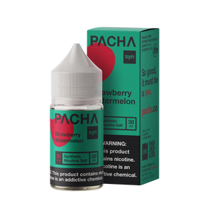Pacha Syn Salt Nicotione Vape Juice 25 Mg 30 Ml Strawberry Watermelon