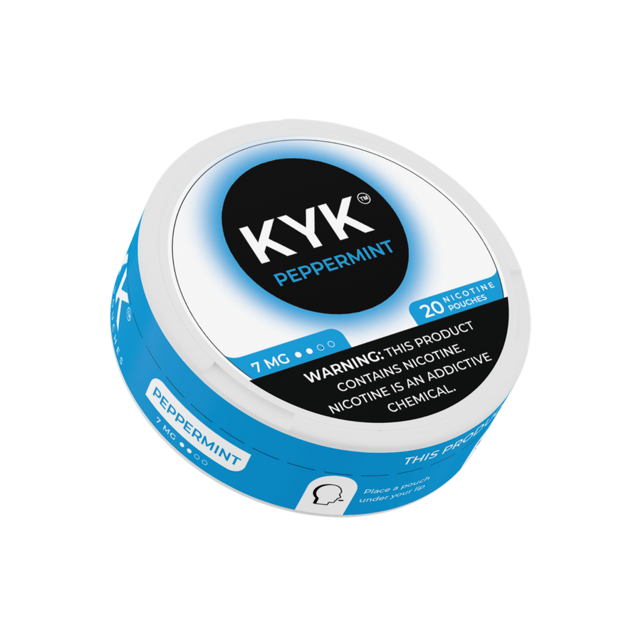 Kyk Nicotine Pouches 7 Mg Peppermint