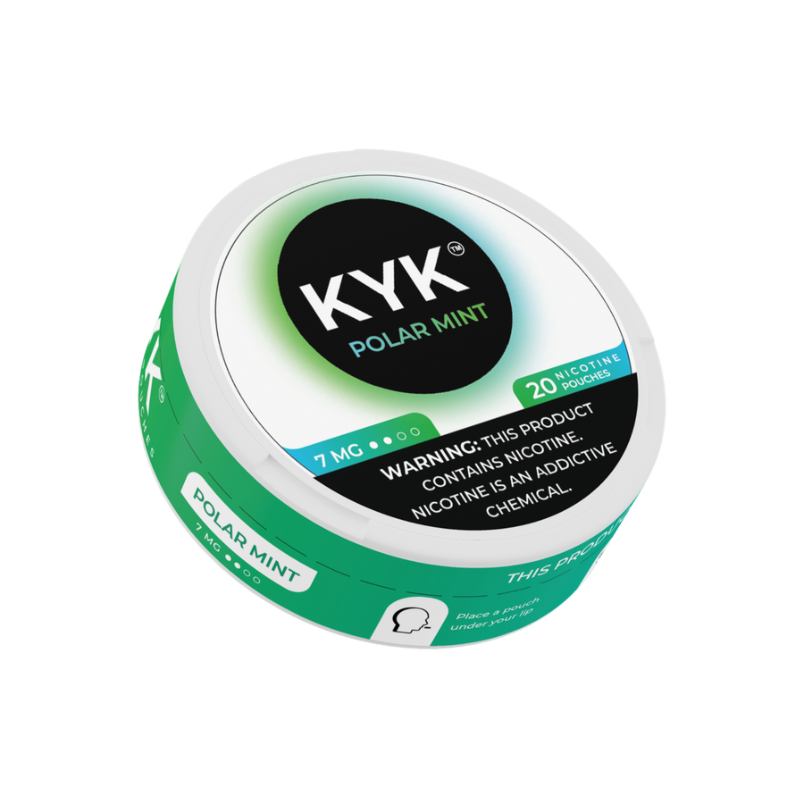 Kyk Nicotine Pouches 7 Mg Polar Mint