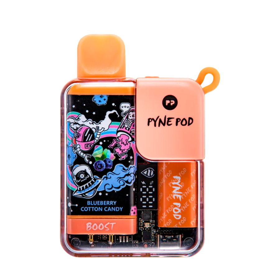 Pyne Pod Boost Disposable Vape Blueberry Cotton Candy