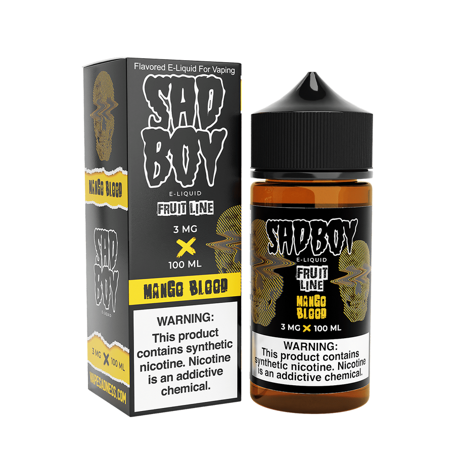Sadboy TF Freebase Vape Juice 0 Mg Fruit Line / Mango Blood