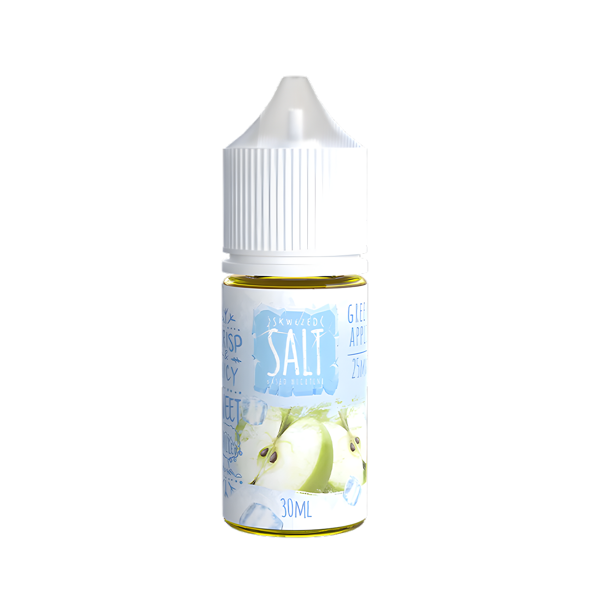 Skwezed Iced Salt Nicotine Vape Juice 25 Mg 30 Ml Green Apple Iced