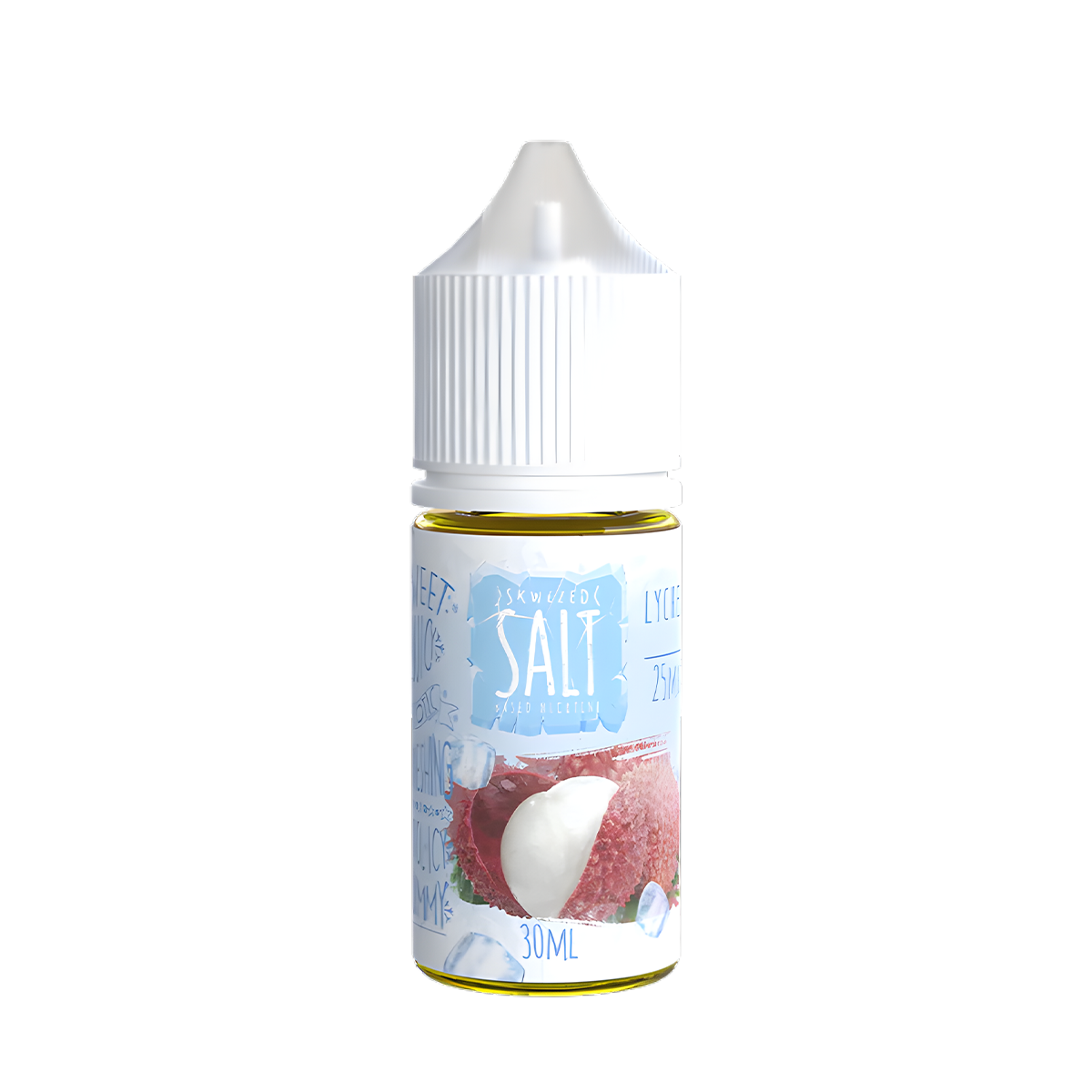Skwezed Iced Salt Nicotine Vape Juice 25 Mg 30 Ml Lychee Iced
