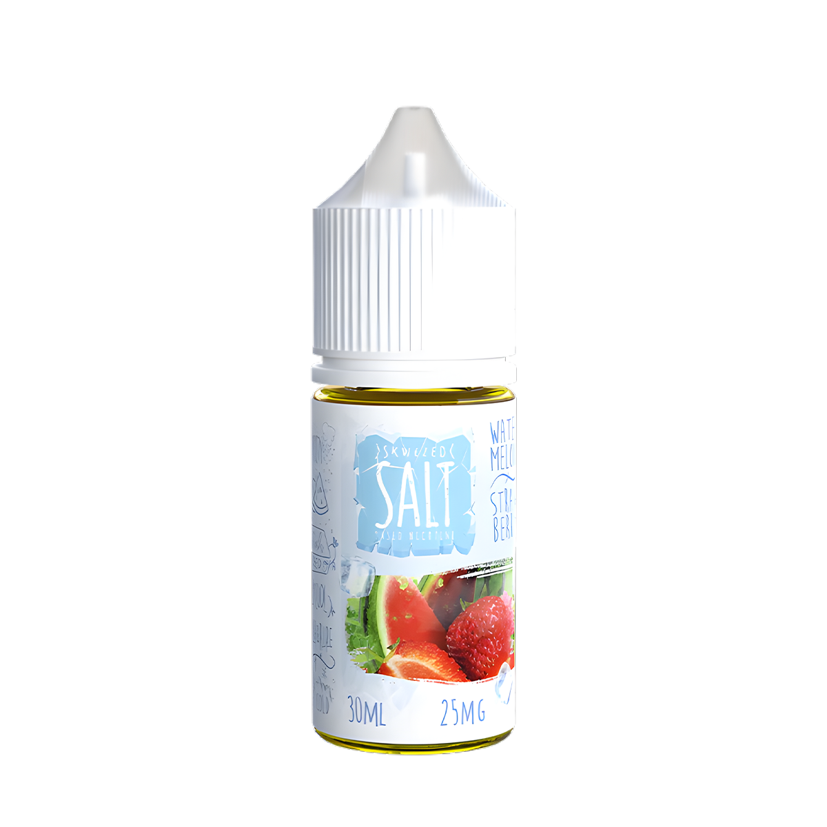 Skwezed Iced Salt Nicotine Vape Juice 25 Mg 30 Ml Watermelon Strawberry Iced