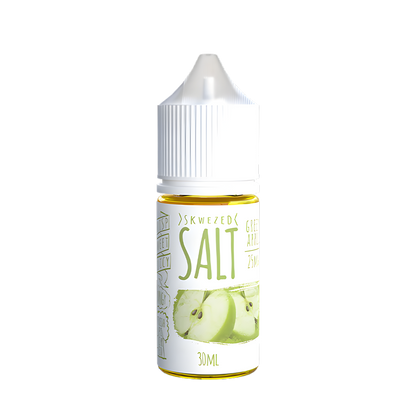 Skwezed Salt Nicotine Vape Juice 25 Mg 30 Ml Green Apple