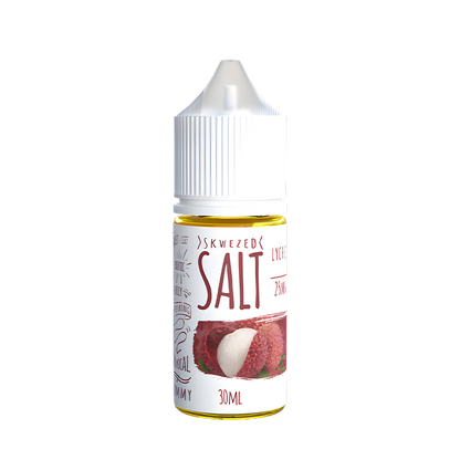 Skwezed Salt Nicotine Vape Juice 25 Mg 30 Ml Lychee