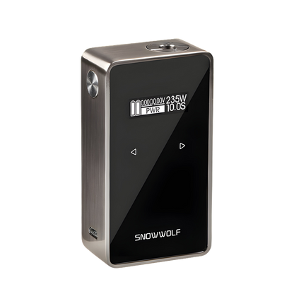 SnowWolf 200W Plus Box-Mod Kit Stainless Steel  