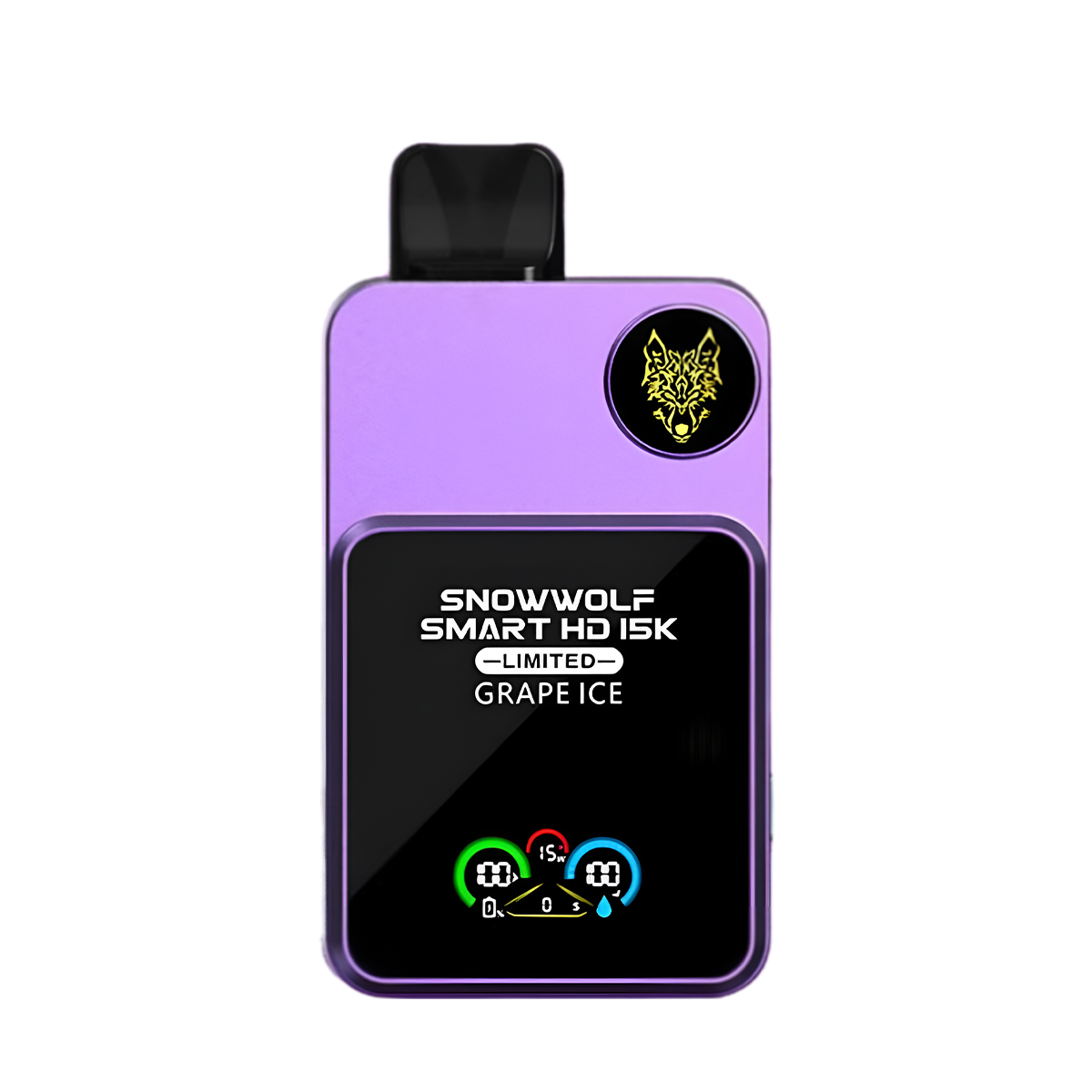 SnowWolf Smart HD 15K Limited Disposable Vape Grape Ice  
