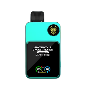SnowWolf Smart HD 15K Limited Disposable Vape Miami Mint   | Vapezilla