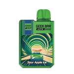 Geek Bar 911 GTS 18K Disposable Vape - Sour Apple Ice