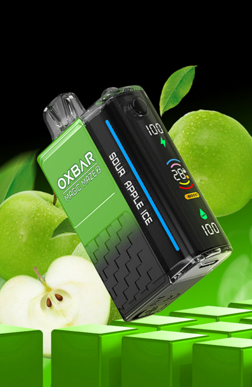 Sour Apple Ice Oxbar Magic Maze 30000