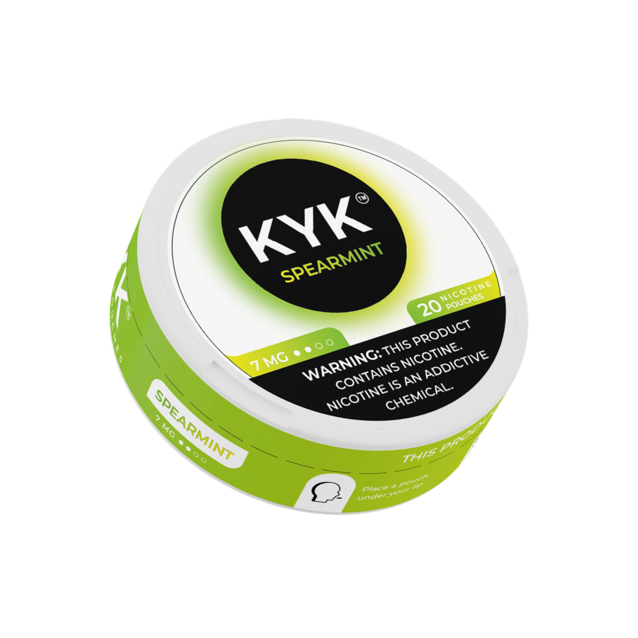 Kyk Nicotine Pouches 7 Mg Spearmint