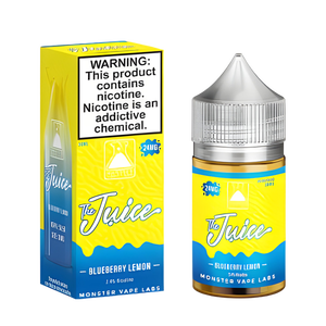 The Juice Monster Salt Nicotine Vape Juice 24 Mg 30 Ml Blueberry Lemon
