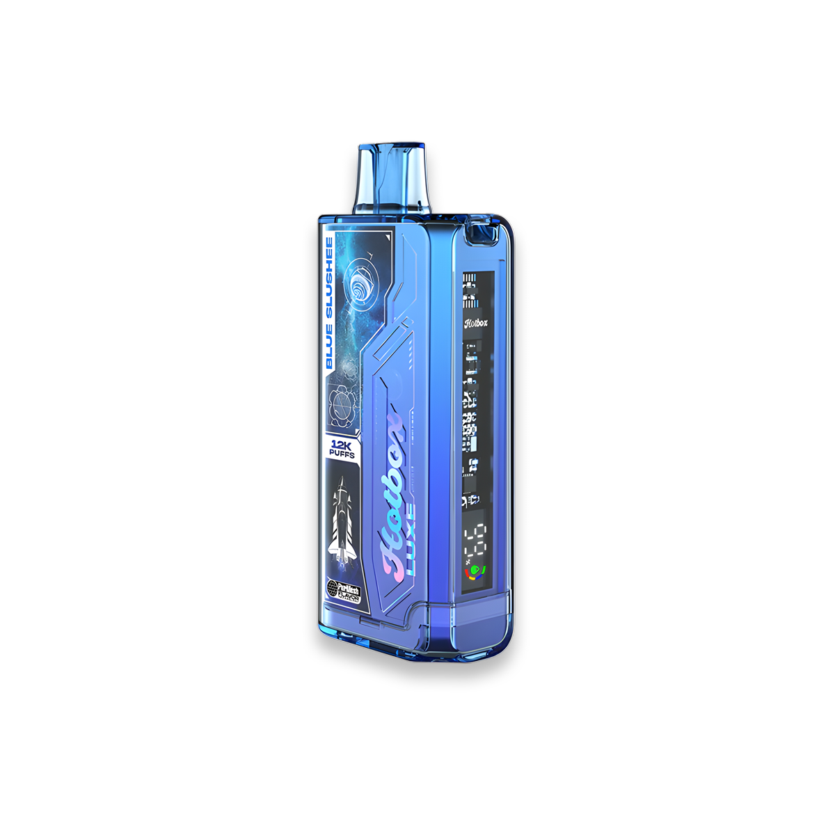 The Puff Brands HotBox LUXE 12K Disposable Vape Blue Slushee  