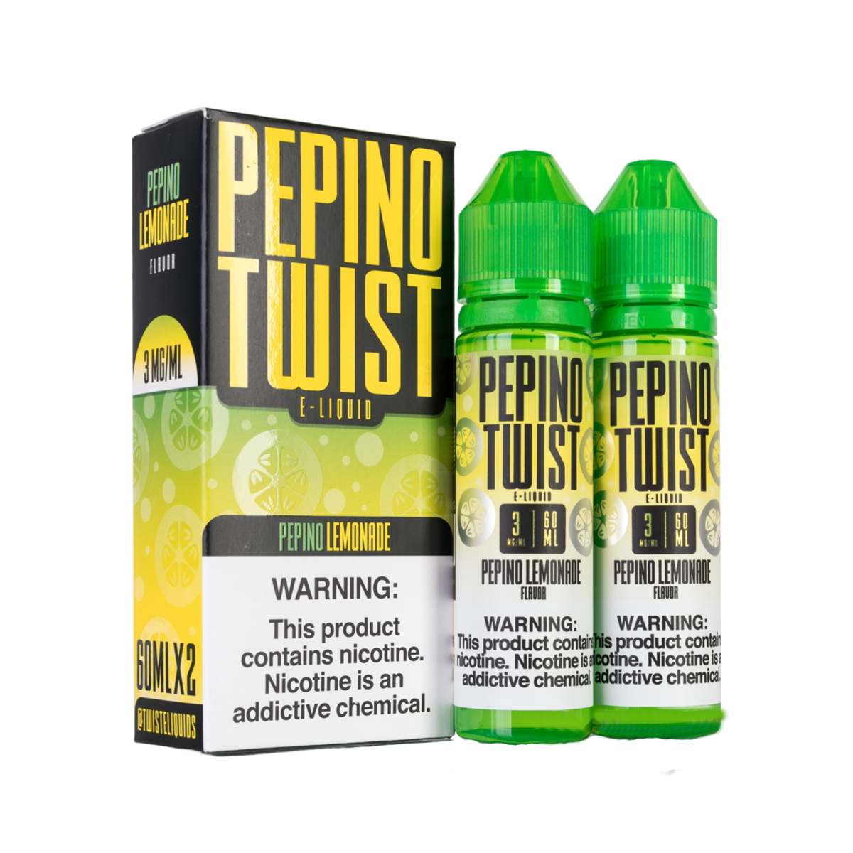 Twist Freebase Vape Juice 0 Mg 2x60 Ml Pepino Lemonade
