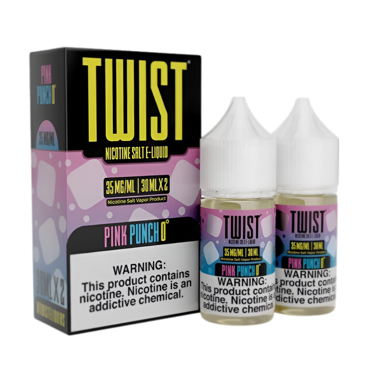 Twist Salt Nicotine Vape Juice 35 Mg 2 x 30 Ml Purple No.1 (Berry Medley Lemonade)