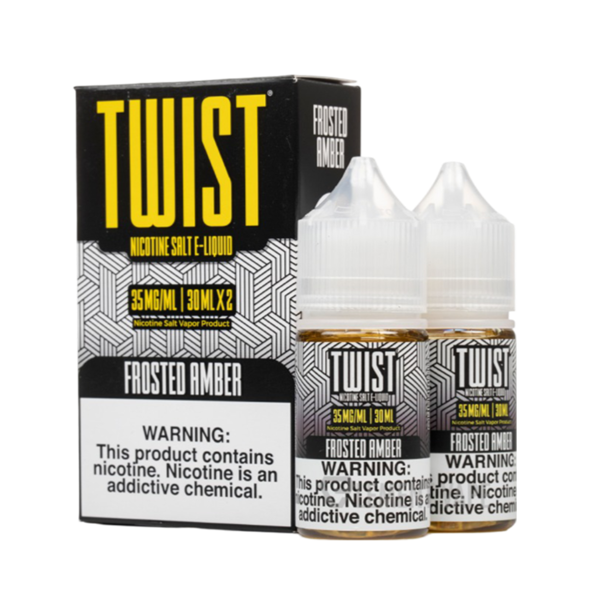 Twist Salt Nicotine Vape Juice 50 Mg 2 x 30 Ml Frosted Amber (Frosted Sugar Cookie)