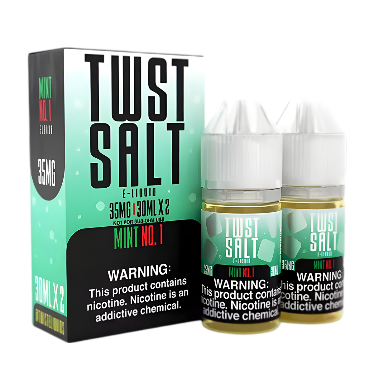 Twist Salt Nicotine Vape Juice 35 Mg 2 x 30 Ml Mint No.1