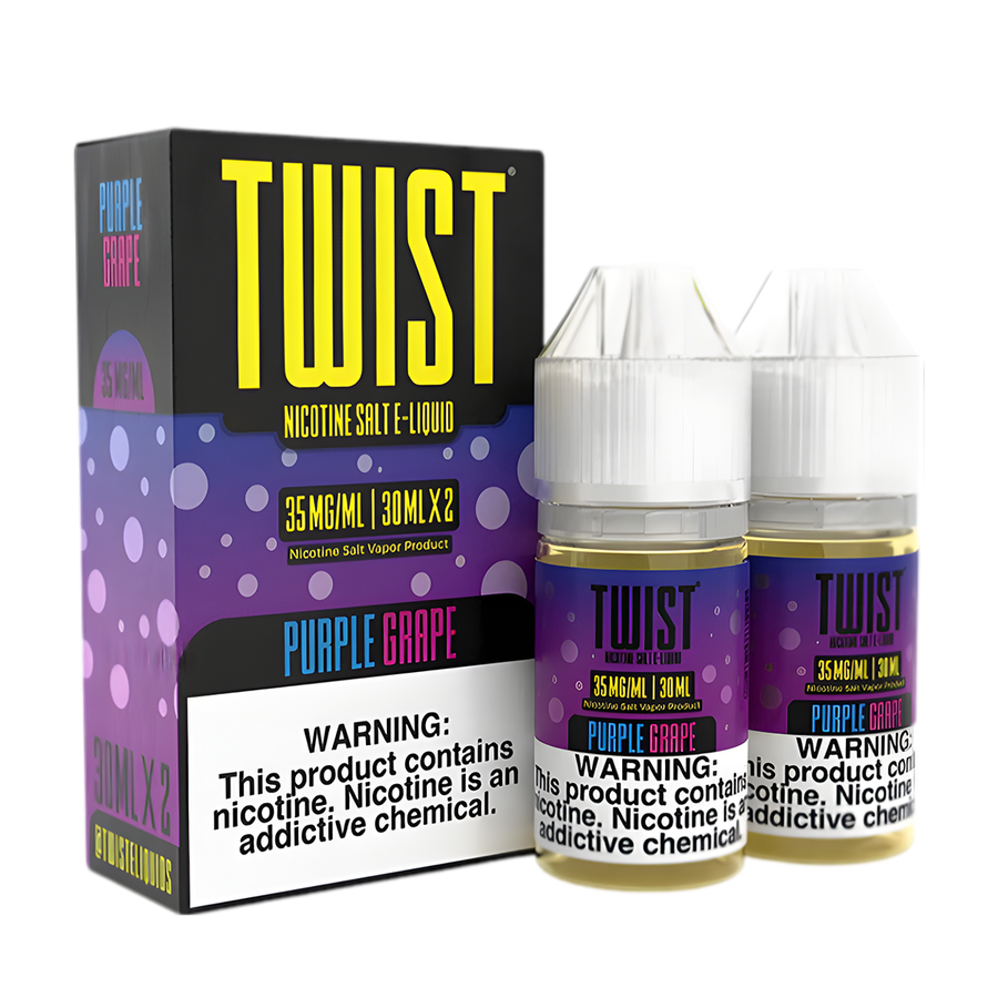 Twist Salt Nicotine Vape Juice 50 Mg Purple Grape