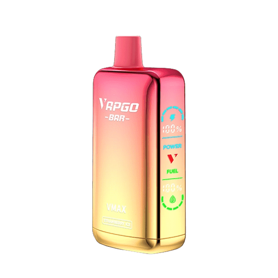 Vapgo Bar Vmax 12K Disposable Vape Strawberry Ice