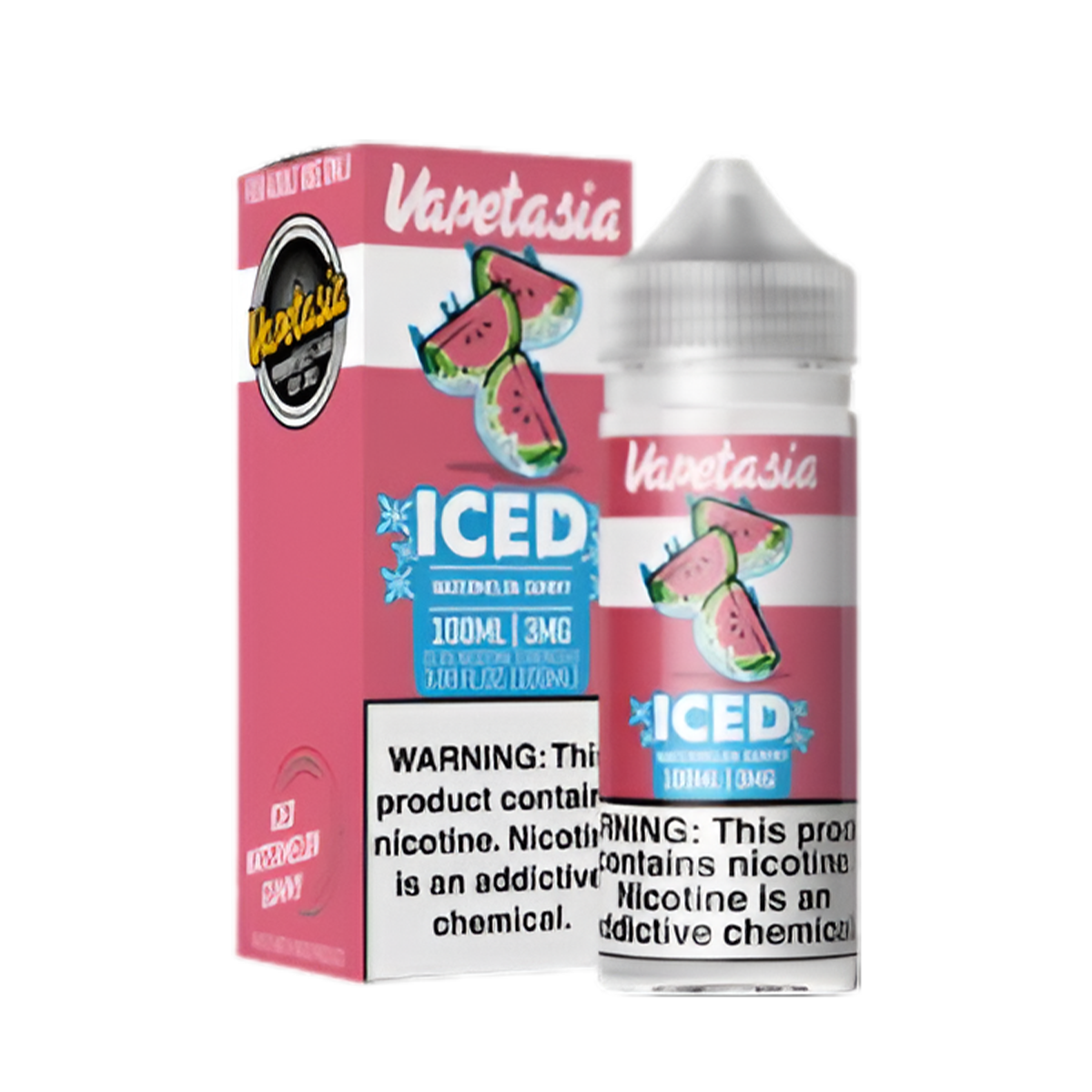 VapeTasia Iced Freebase Vape Juice 0 Mg 100 Ml Watermelon Gummy Iced