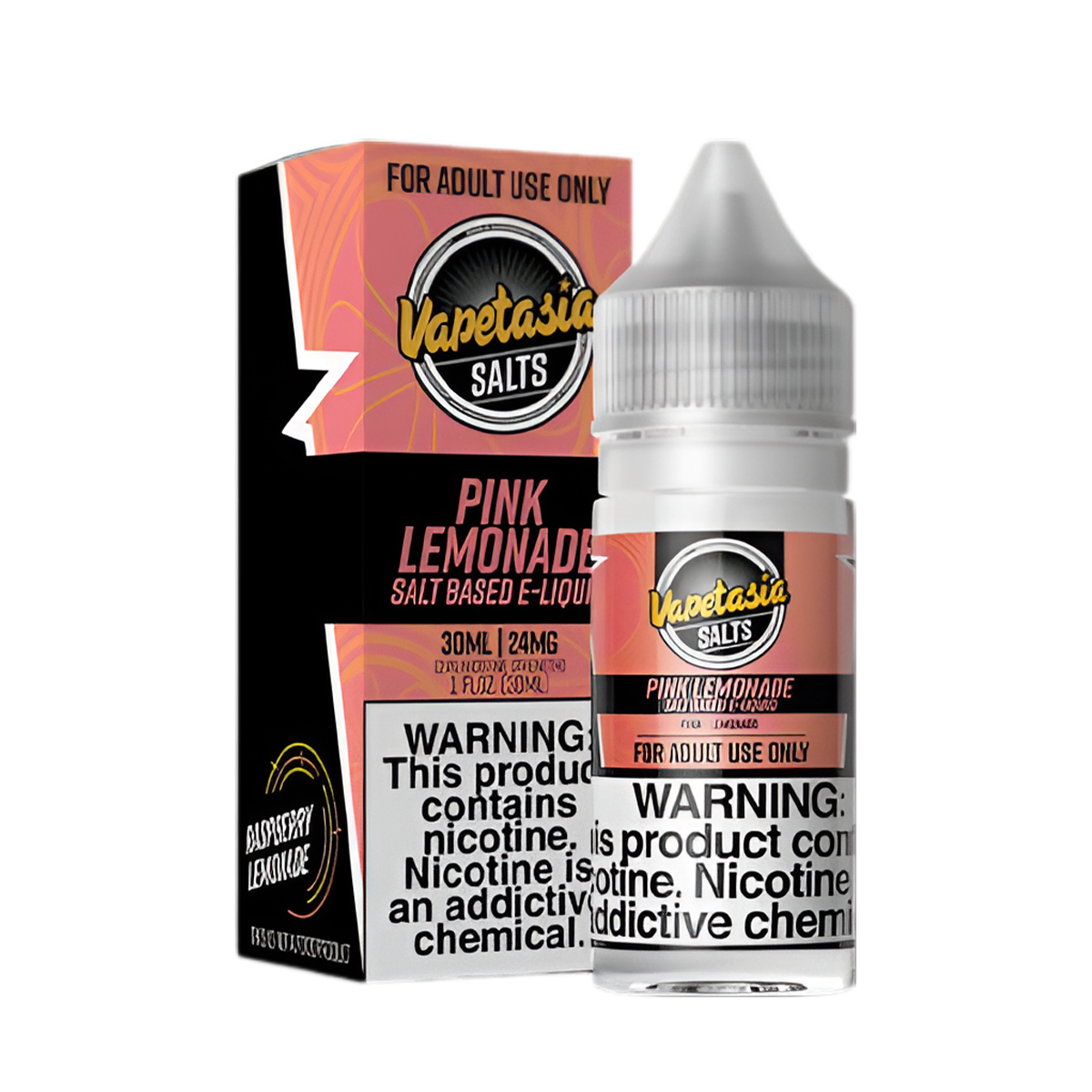 VapeTasia Salt Nicotine Vape Juice 24 Mg 30 Ml Pink Lemonade