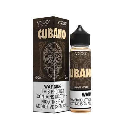 VGOD Cigar Line Freebase Vape Juice 0 Mg 60 Ml Cubano