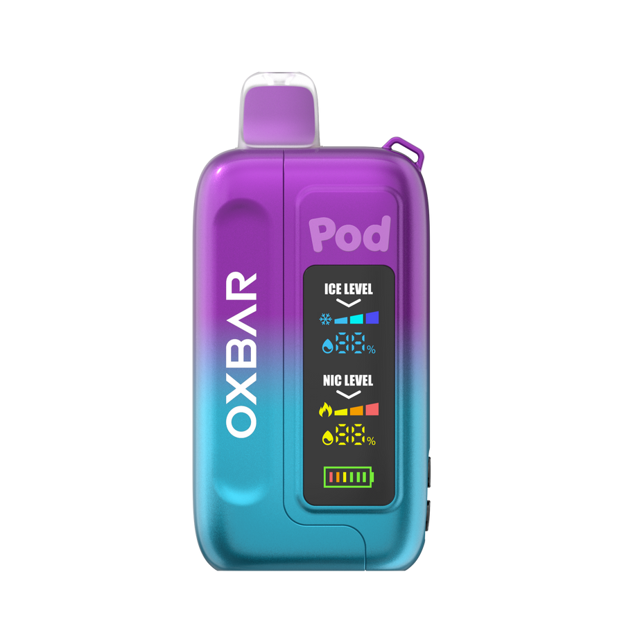 OXBAR Ice-Nic 35K Disposable Vape Watermelon Apple Gush