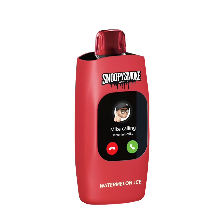 Snoopy Smoke Connect 30K Disposable Vape Watermelon Ice