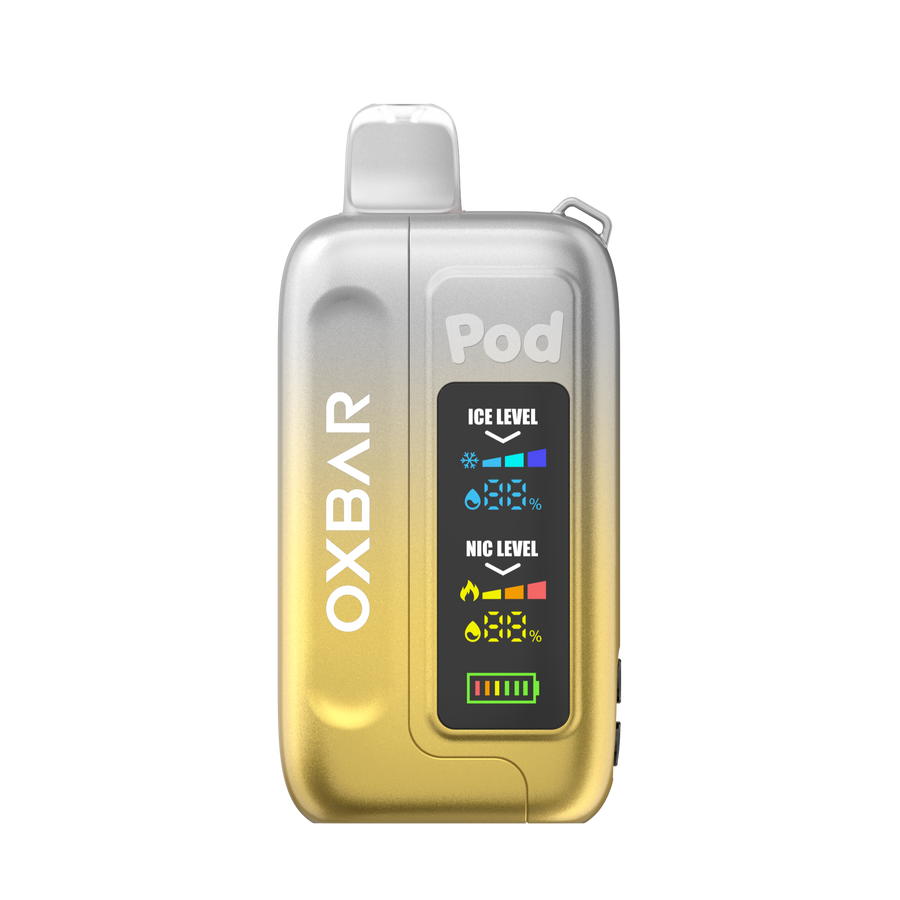 OXBAR Ice-Nic 35K Disposable Vape White Gummy Watermelon