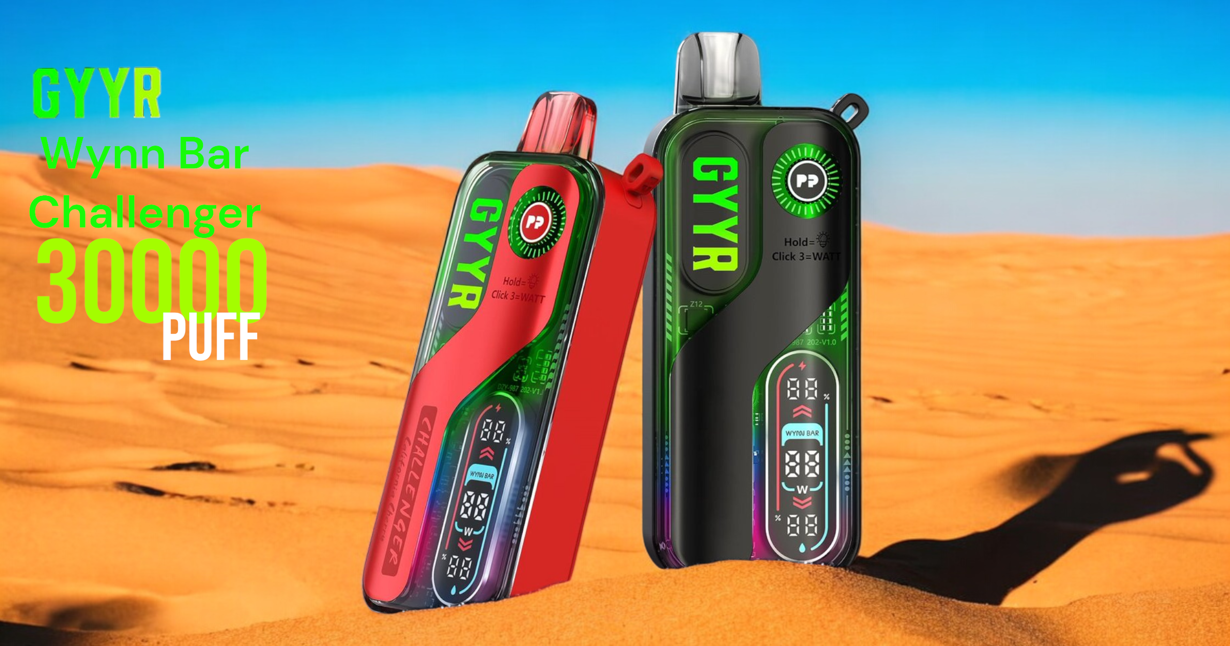 GYYR x Wynn Bar Challenger 30K Disposable Vape GYYR x Wynn Bar Challenger 30K Disposable Vape