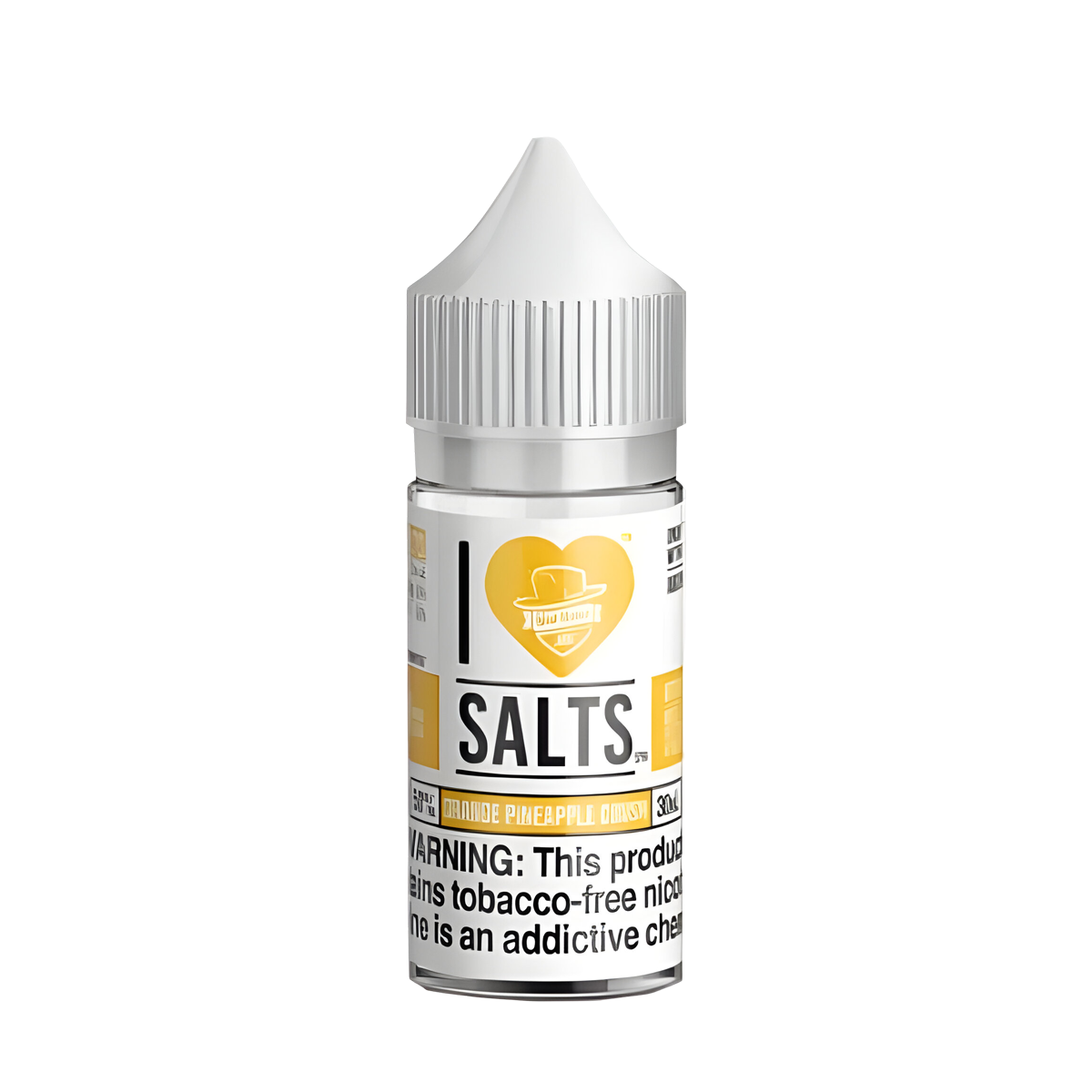 Mad Hatter I Love Salt Nicotine Vape Juice 25 Mg 30 Ml Orange Pineapple Crush