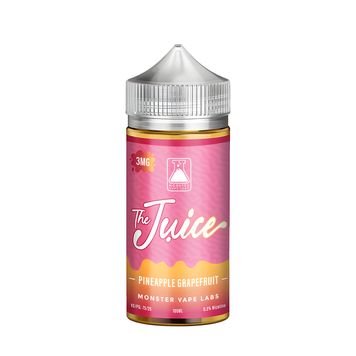 The Juice Monster Freebase Vape Juice 0 Mg 100 Ml Pineapple Grapefruit