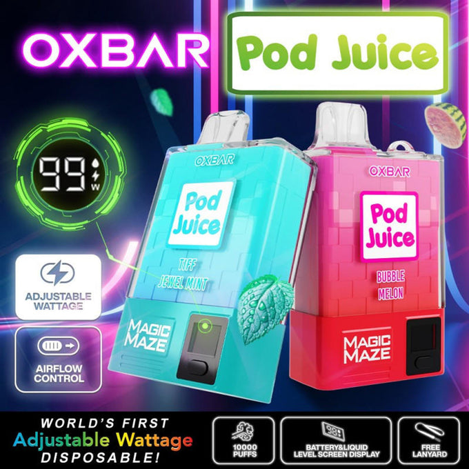 OXBAR x Pod Juice Magic Maze Pro Disposable Vape