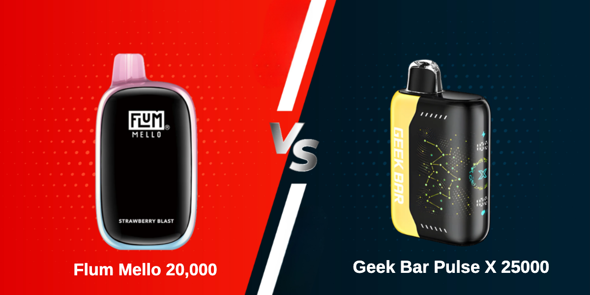 elf bar vape uk Geek Bar Pulse X vs. Flum Mello: Vape Showdown