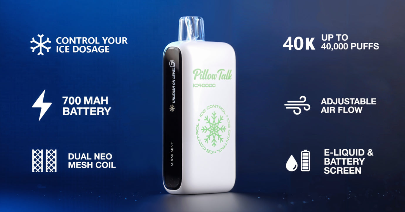 Pillow Talk IC40000 Vape In-Depth Review | Ice Control Pillow Talk IC40000 Vape In-Depth Review | Ice Control