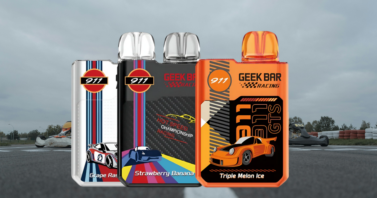 elf bar vape uk Geek Bar 911 GTS 18,000 Puff Disposable Vape(50MG) – Bida Vape main image 1