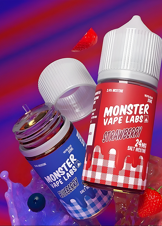 Monster Vape Labs Salt Nicotine E Liquids