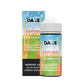 7 Daze Fusion Iced Freebase Vape Juice 0 Mg Yellow Green Red Mango Iced 