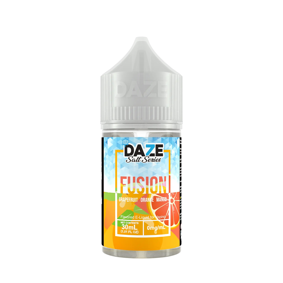 7 Daze Fusion Iced Salt Nic | 30 ~ 50 Mg Nic in 10 Flavors 7 Daze Fusion Iced Salt Nic | 30 ~ 50 Mg Nic in 10 Flavors