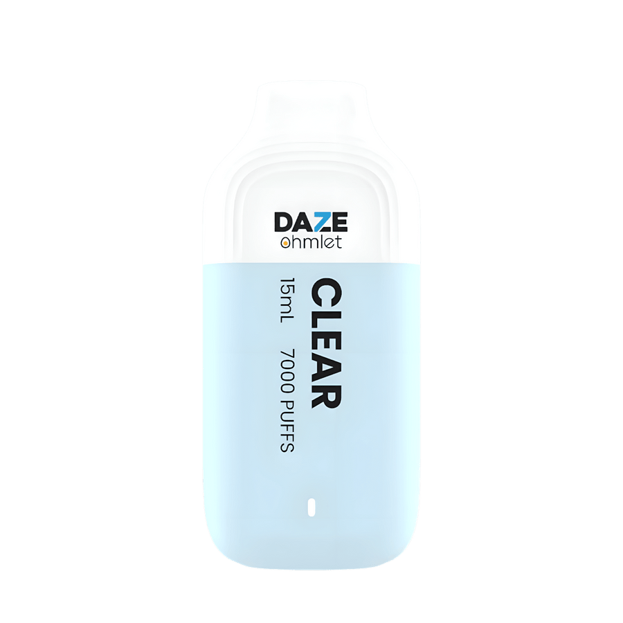 7 Daze Ohmlet 7000 Disposable Vape Clear  