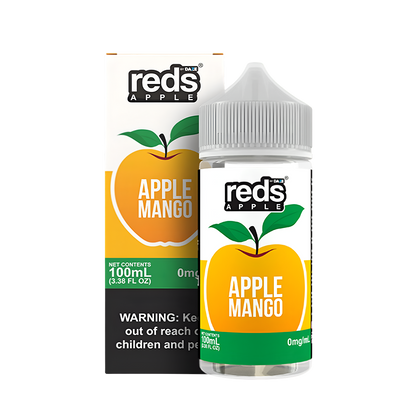 7 Daze Reds Apple Freebase Vape Juice 0 Mg Mango 