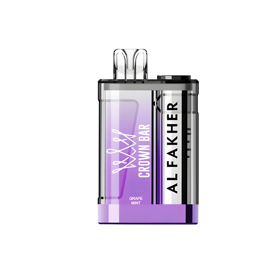 AL Fakher Crown Bar Crystal Disposable Vape | 5% Nic in 20 Flavors AL Fakher Crown Bar Crystal Disposable Vape | 5% Nic in 20 Flavors