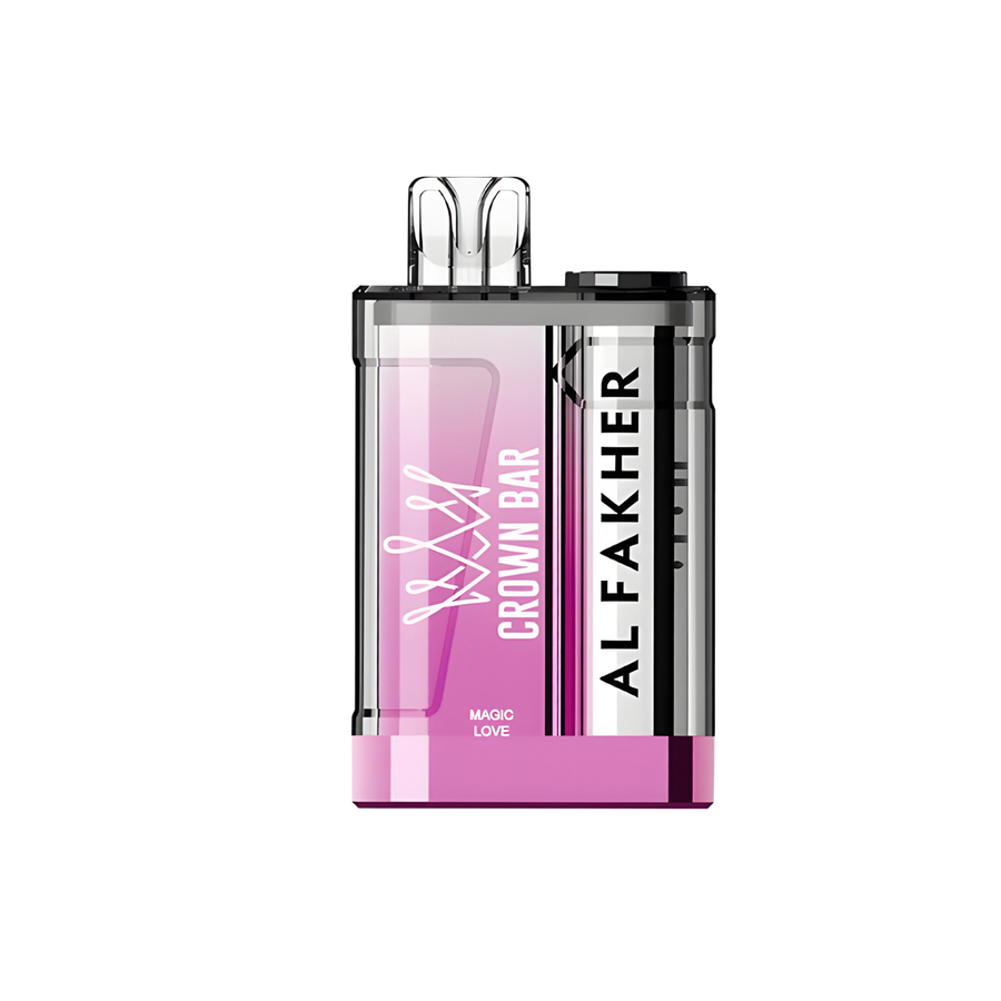 AL Fakher Crown Bar Crystal Disposable Vape | 5% Nic in 20 Flavors AL Fakher Crown Bar Crystal Disposable Vape | 5% Nic in 20 Flavors